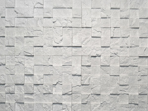 Гипсовая плитка 3D мозаика Светло-серый